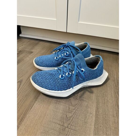 Allbirds Tree Dasher 2 Women's Size 9 Blue Comfort Running Sneakers Shoes - Picture 4 of 11